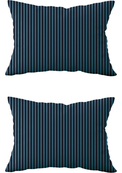 Çift Taraflı Dikdörtgen Kırlent Kılıf 2’li Kl7