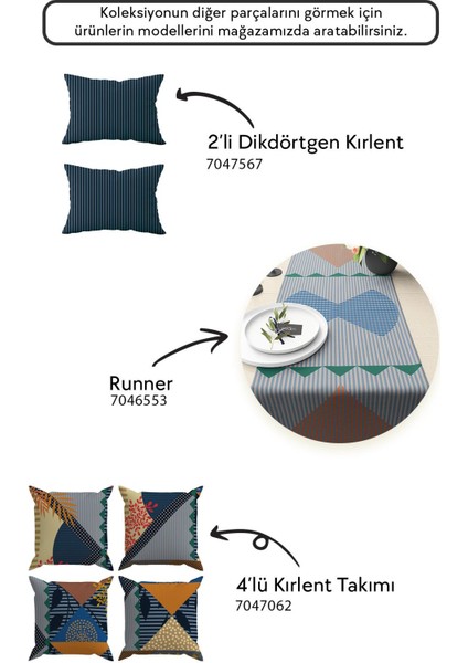 Çift Taraflı Dikdörtgen Kırlent Kılıf 2’li Kl7 modelleri