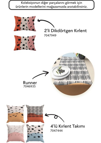 4’lü Kırlent Kılıfı KL45 fiyatları