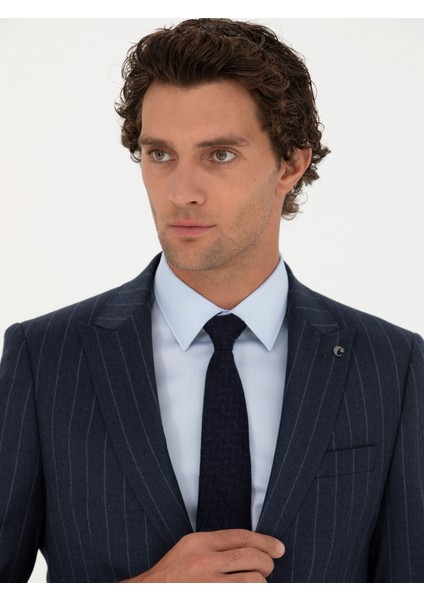 Erkek Lacivert Slim Fit Takım Elbise 50272588-VR033 fiyatları