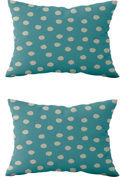 Çift Taraflı Dikdörtgen Kırlent Kılıf 2’li KL41