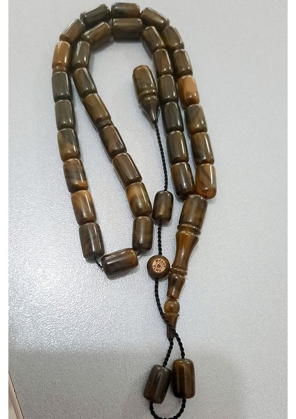 7X11MM Usta Mühürlü Toprak Renkli 33LÜK Sıkma Kehribar indirimleri