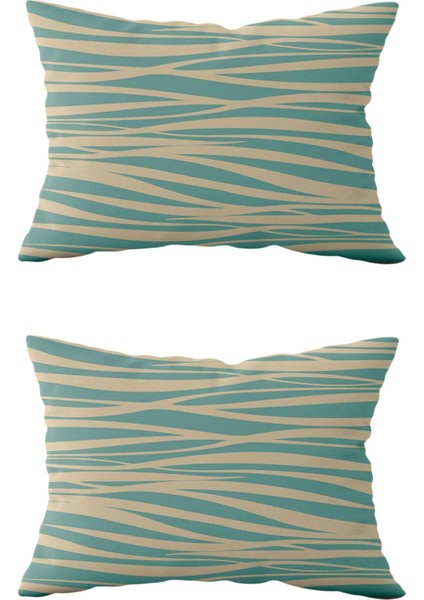 Çift Taraflı Dikdörtgen Kırlent Kılıf 2'li DS104