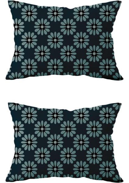 Çift Taraflı Dikdörtgen Kırlent Kılıf 2’li KL35