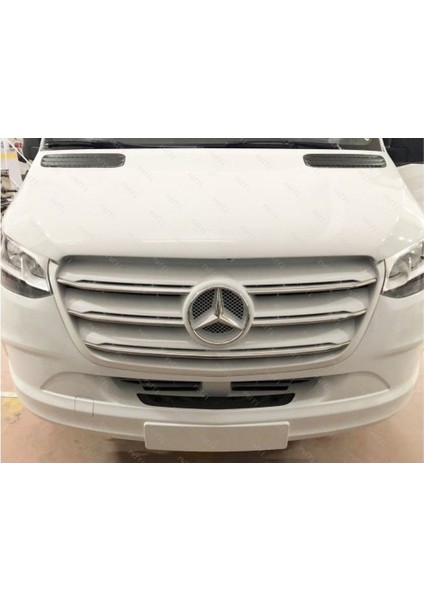 Alminox Oto Mercedes Sprinter W907 Krom Ön Panjur 5 Parça 2018> Paslanmaz Çelik fırsatları