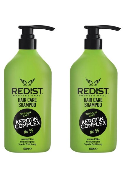 Keratin Complex Şampuan 1000 Ml. 2'Li