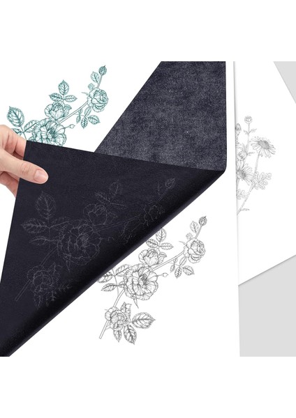 Roco Paper Karbon Grafit Transfer Kağıdı Mavi - 30*42 cm - 100'LÜ