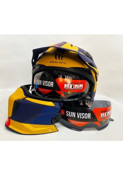 Streetfighter Sv Totem C3 Modüler Motosiklet Kask fiyatları