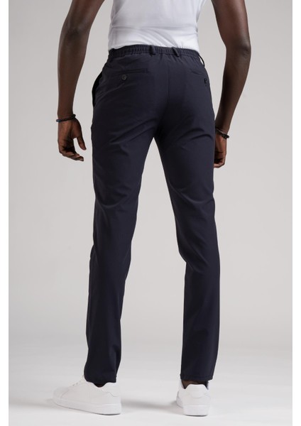 Regular Fit Beli Lastikli ve Iplikli Full Likralı Yazlık Jogger Pantolon