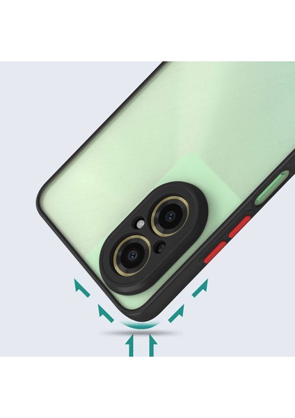 Realme 12 Lite Kılıf 3D Kamera Korumalı Arkası Mat Leke Yapmaz Kenarları Renkli Silikon Kapak