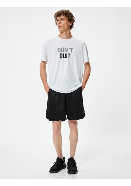 Spor Şort Taytlı Geometrik Baskılı Beli Bağcıklı Cep Detaylı fiyatları