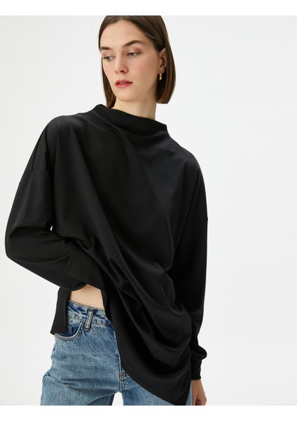 Uzun Tişört Dik Yaka fiyatları