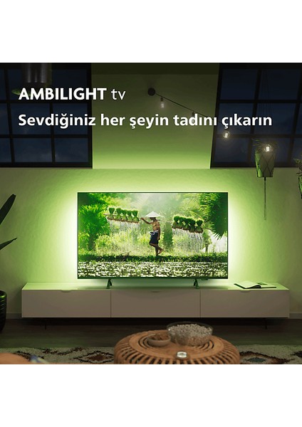 50PUS8309 50" 127 Ekran Uydu Alıcılı 4K Ultra HD Smart LED TV