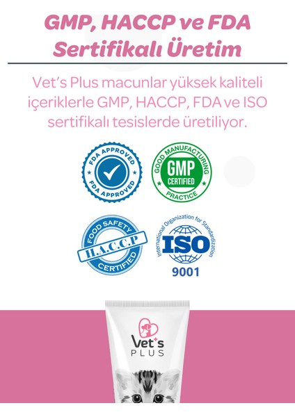 Yavru Kediler için Multivitamin Kedi Macunu 100gr (Kalsiyumlu ve Taurinli)