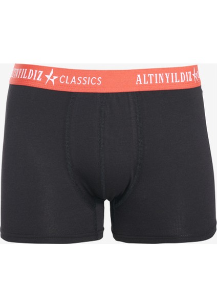 Altınyıldız Classics Standart Fit Normal Kesim 3'lü Modal-Pamuk Kumaş Esnek Boxer Paketi