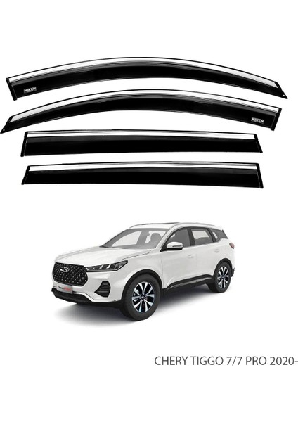 Chery Tıggo 7 Pro 2023 Sonrası Kromlu Cam Rüzgarlığı