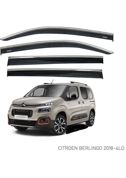 Cıtroen Berlingo 2019 Sonrası Kromlu Cam Rüzgarlığı