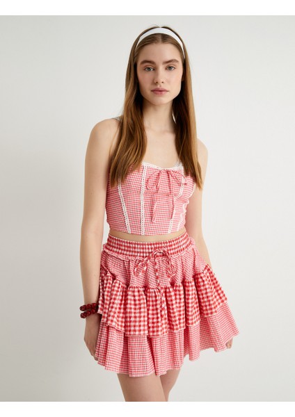 Mini Katlı Etek Standart Bel modelleri