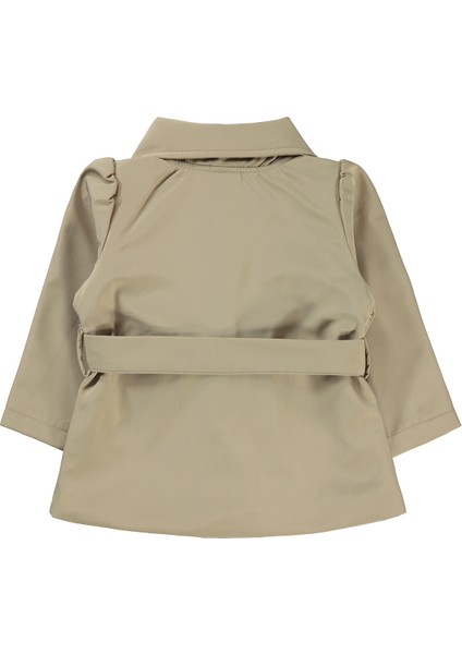 Kız Bebek Trençkot Ceket 6-18 Ay Bej fiyatları