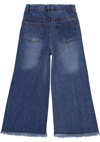 Kız Çocuk Pantolon 10-11 Yaş Açık Mavi S