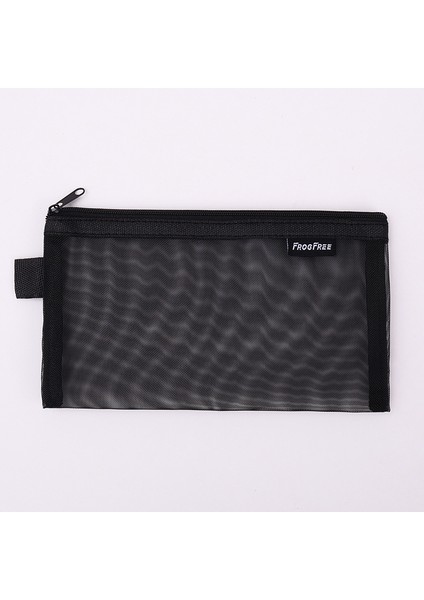 Kore Yaratıcı Basit Şeffaf Örgü Kalem Çantası (Yurt Dışından)