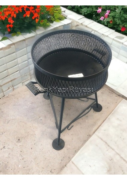 Ateş Çukuru, Bahçe Barbekü, Açık Alan Ateş Çukuru ÇAP:45CM YÜKSEKLİK:68CM