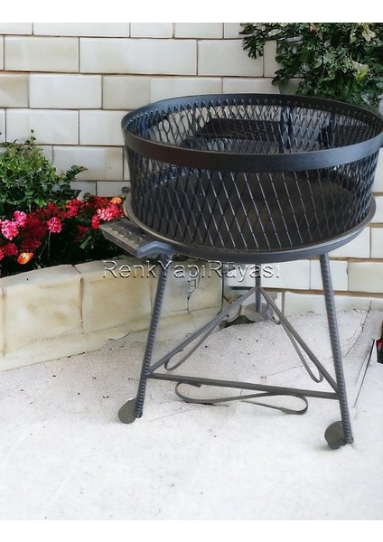 Ateş Çukuru, Bahçe Barbekü, Açık Alan Ateş Çukuru ÇAP:45CM YÜKSEKLİK:68CM