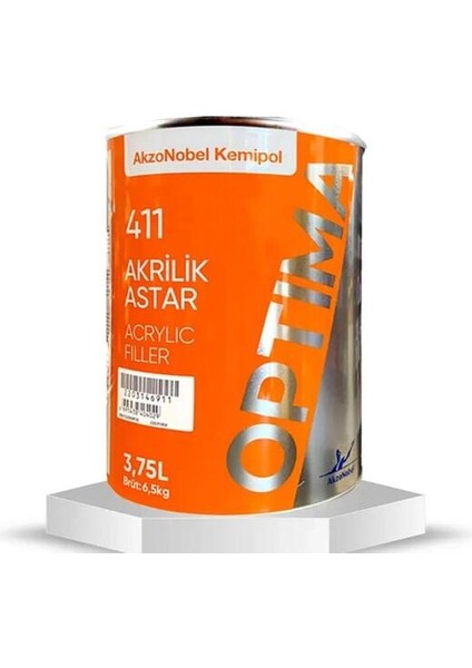 Optima 411 Akrilik Astar 4+1 Gl