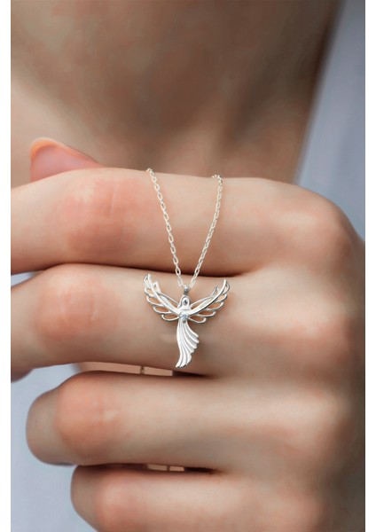 Silver 925K Gümüş Melek Kolye fiyatları