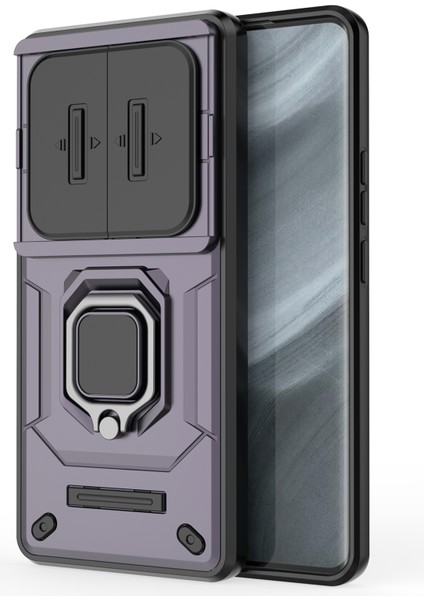 Realme 12 Pro 5g / 12 Pro Plus 5g Pc+Tpu Telefon Kabuğu, Slayt Lens Kapağı ile (Yurt Dışından) modelleri