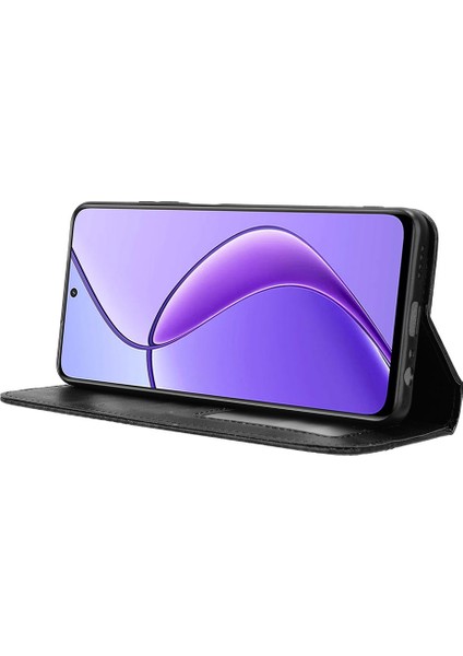 Realme 12/12X 5g Cüzdan Retro Deri Manyetik Kapanış Deri Kapak Çevirin (Yurt Dışından) fırsatları