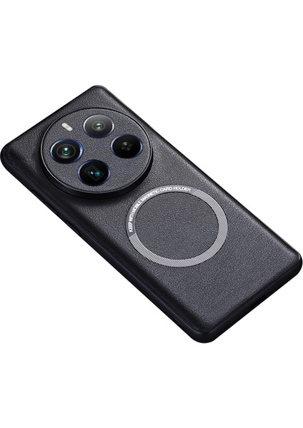 Realme 12 Pro 5g / 12 Pro Plus 5g Pu Deri+Tpu Magsafe ile Uyumlu (Yurt Dışından)