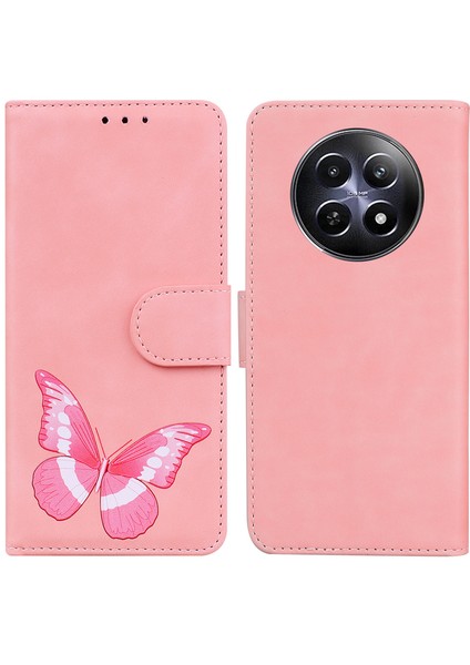 Realme 12 / 12X 5g Düşmeye Dayanıklı Deri Telefon Koruyucu Kapak (Yurt Dışından)