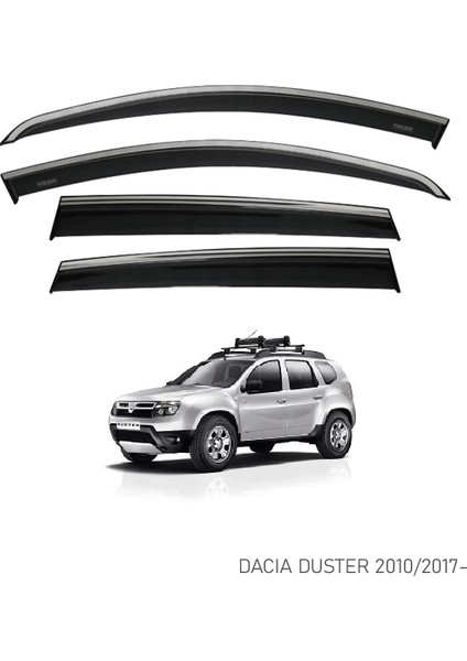 Dacıa Duster 2010-2018 Kromlu Cam Rüzgarlığı