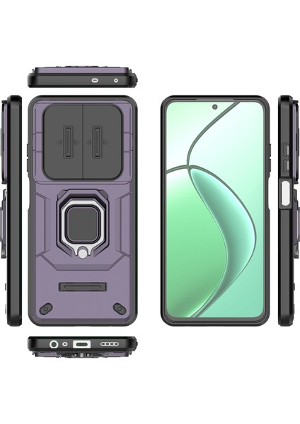 Realme 12 Pc+Tpu Darbeye Dayanıklı Telefon Kapağı (Yurt Dışından) indirimleri