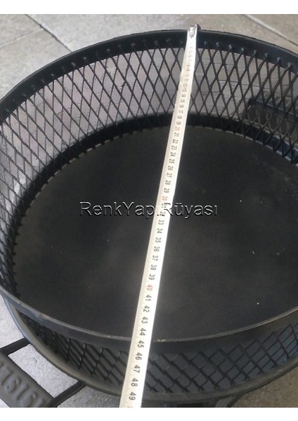 Ateş Çukuru, Bahçe Barbekü, Açık Alan Ateş Çukuru ÇAP:45CM YÜKSEKLİK:68CM