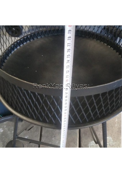 Ateş Çukuru, Bahçe Barbekü, Açık Alan Ateş Çukuru ÇAP:45CM YÜKSEKLİK:68CM