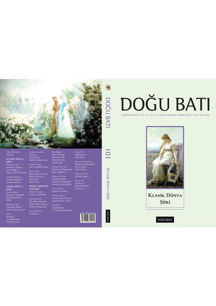 Doğu Batı Düşünce Dergisi 101. Sayı - 2022