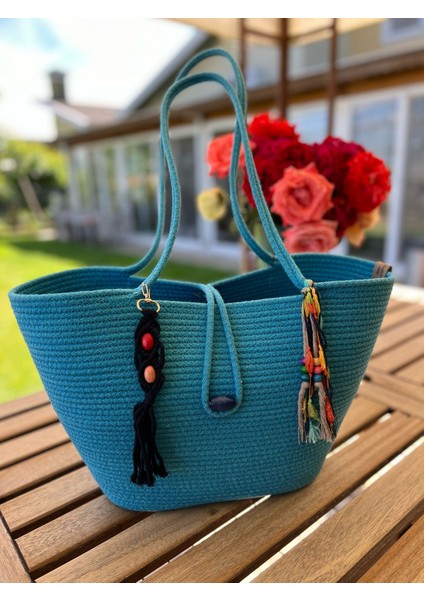 Bella Plaj Çantası Kol Çantası El Çantası Clutch Portföy Kadın Çanta Yazlık Hediyelik