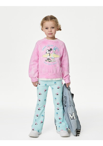 Marks & Spencer Minnie Mouse™ Flared Fit Legging Tayt