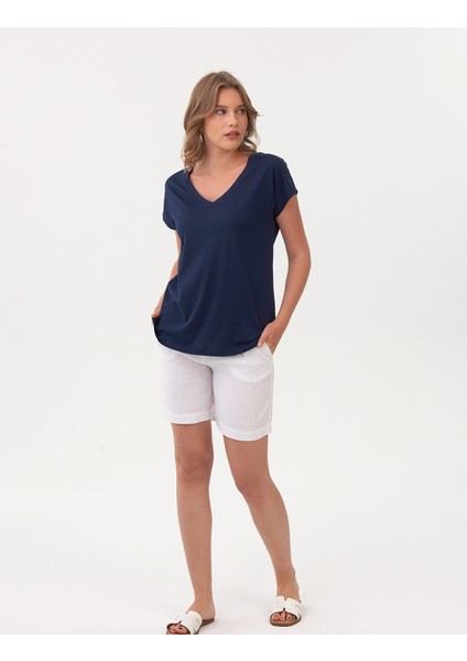 Marks & Spencer Relaxed Fit Kısa Kollu T-Shirt