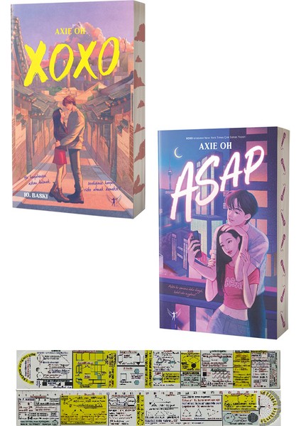 Xoxo - Asap - Axie Oh + Matematik Öğreten Cetvel