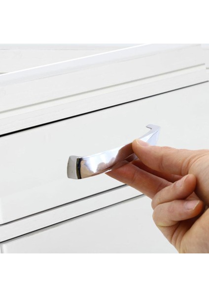Mobilya Mutfak Dolabı Çekmece Dolap Kapak Kulpu Kulbu Krom 96 mm Metal Kulp fiyatları