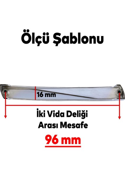 Mobilya Mutfak Dolabı Çekmece Dolap Kapak Kulpu Kulbu Krom 96 mm Metal Kulp modelleri