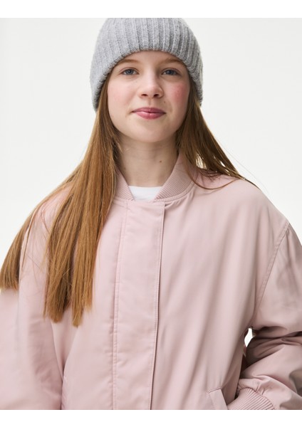 Regular Fit Saten Bomber Ceket modelleri