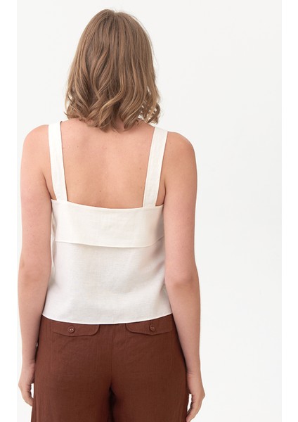 Askılı Keten Bluz fırsatları