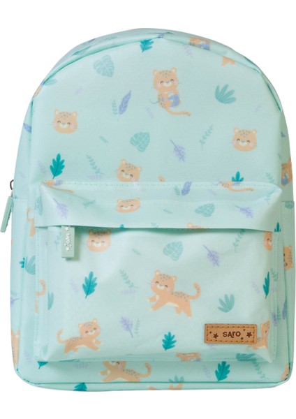 Kreş Anaokulu Çantası 1 - 5 Yaş Green Cheetas