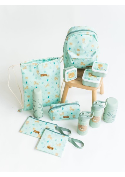 Kreş Anaokulu Çantası 1 - 5 Yaş Green Cheetas fırsatları