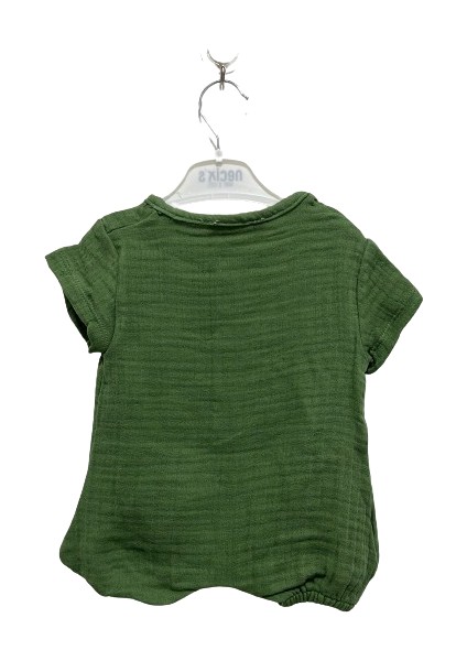 Düğmeli Müslin Bebek Tulum 233444
