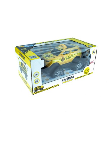 1:24 Ölçek Uzaktan Kumandalı Taksi Suv Yarım Fonksiyon fırsatları